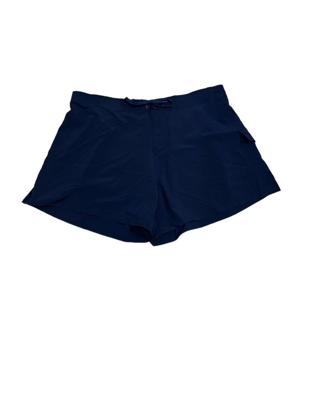 Swimsuits For All Navy Board Short NEW Size 26 Unlined Pocket Elastic Waist